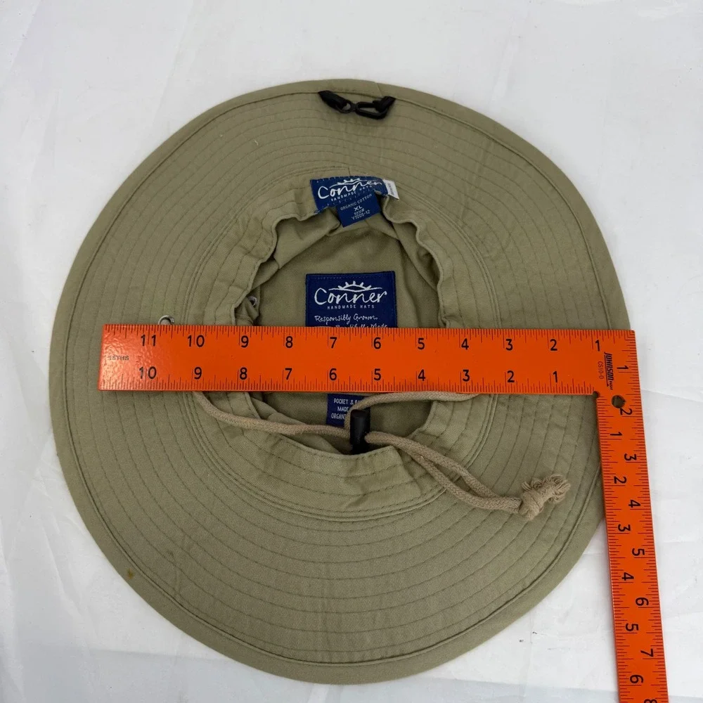 Conner Handmade Hats Organic Cotton Boonie Hat Khaki Tan XL Y1006-12